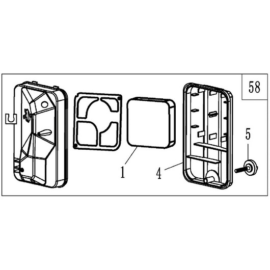 Воздушный фильтр после s/n 23122100001 Champion GG3300
